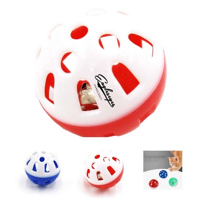 Pet Cat Play Ball with Jingle Bell