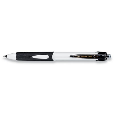 Uniball Power Tank RT White/Black Ink Retractable Ball Pen