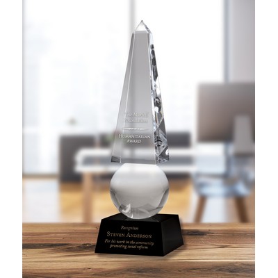 Monumental Obelisk Award 12"x3½"