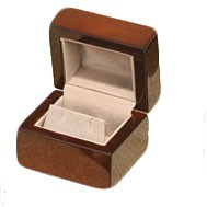 High Veneer Premium Wood Earring Box