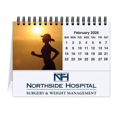 Active Lifestyle Tent Desk Calendar (5 13/16"x4½")