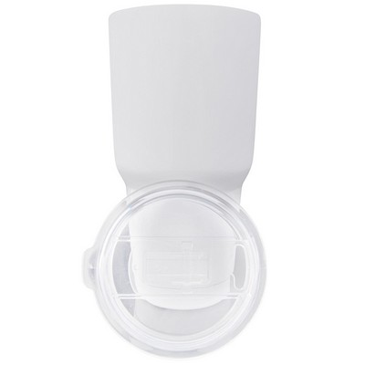 30 Oz. Bright White Stainless Steel 30oz Vacuum Tumbler Cup