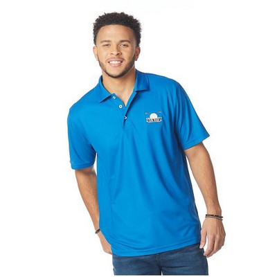 Zorrel® Legacy Syntrel™ Men's Short Sleeve Cool Max Golf Polo Shirt