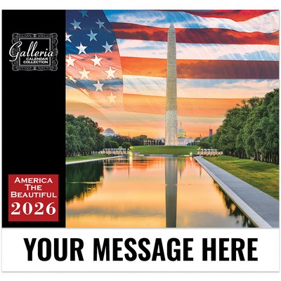 Galleria Wall Calendar 2026 America the Beautiful