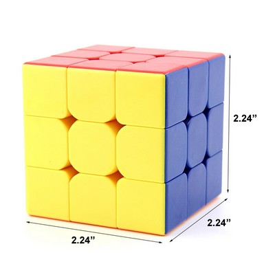 Stickerless Speed Cube Puzzles