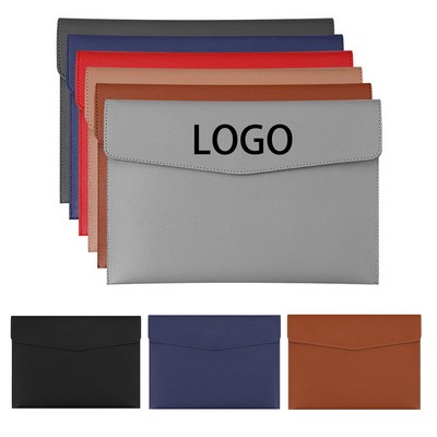 PU Leather A4 File Folder