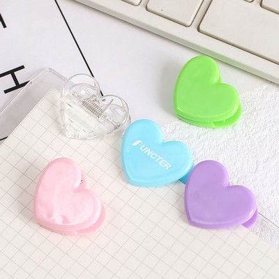 Heart Shape Paper Clip Book Clips Bookmark