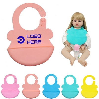 Cute Monkey Silicone Bibs For Babies