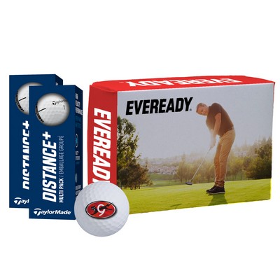 Taylormade® Distance Golf Ball in Custom Half Dozen Box