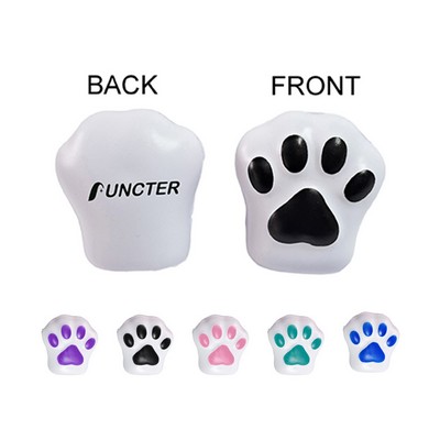 Cat's Paw Stress Reliever Foam Toy Cat's Paw Model Decoration Pressure Relief Grip