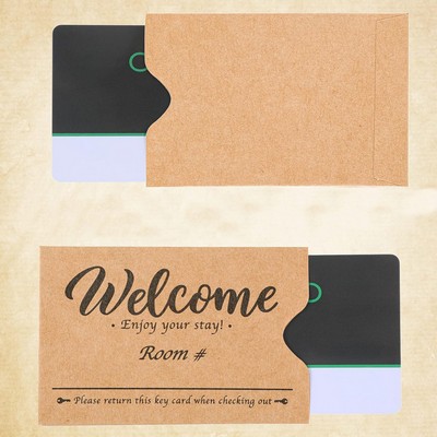 Hotel Key Card Envelope