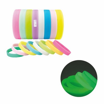 Luminous Glow Silicone Bands, MOQ50