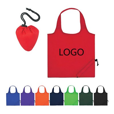 Custom Eco Friendly RPET Large Capacity Reusable Foldable Grocery Bag MOQ100PCS