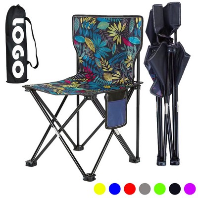 Portable Oxford Folding Camping Chair With Bag