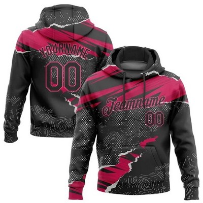 Men's Custom Sublimated Long Sleeve Hoodie - Sweatshirt