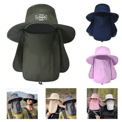 UV Protection Wide Brim Sun Hat for Outdoor Activities