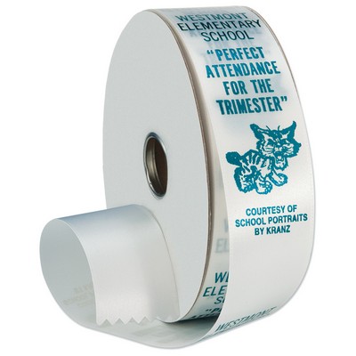 1 5/8" Custom Printed 50 Yard Ribbon Roll