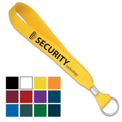 3/8" Custom Wrist Lanyard Keychain