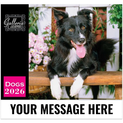 Galleria Wall Calendar 2026 Dogs