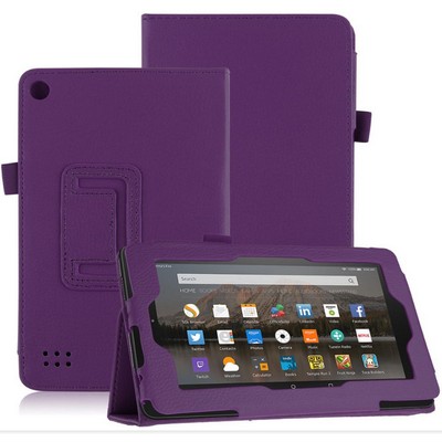 Promotek iBank® Leatherette Case for Kindle Fire HD 8" (Purple)