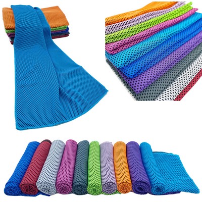 Instant Cooling Relief Microfiber Towel
