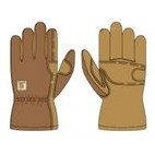 Carhartt® Women's Duck/Synthetic Leather Open Cuff Glove