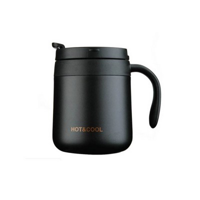 Stainless Steel Thermal Insulated Travel Mug, 12 oz.