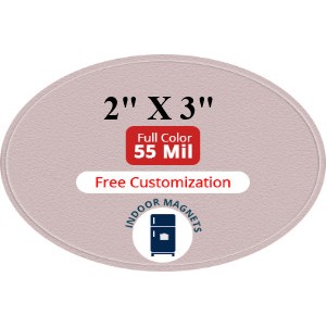 Magnet - 2x3 Oval Shape - 55 mil OD Cost