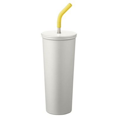Essex 23oz Vacuum Insulated Stainless Steel Tumbler With Straw