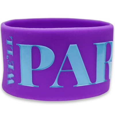 1.5 Inch Ink Injected Wristbands