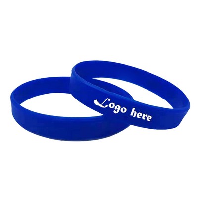 Colorful Silicone Bracelet Stretch Unisex Wristband