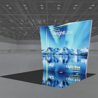 BrightLine™ Angled Replacement Backlit Graphic (96-118"x96")