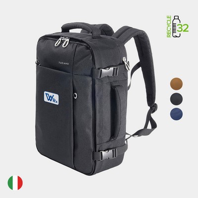 TUCANO® - Italy TUGO M Recycled Exclusive Cabin Luggage Travel Backpack