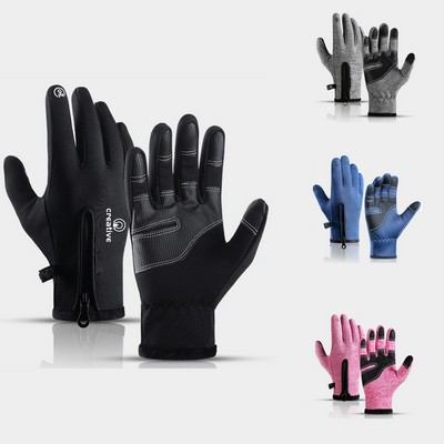 Unisex Touchscreen Winter Ski Thermal Gloves