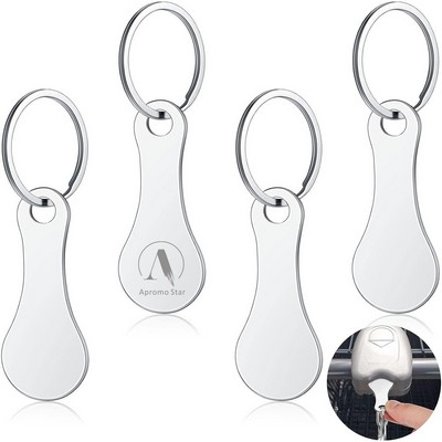 Trolley Token Key Ring