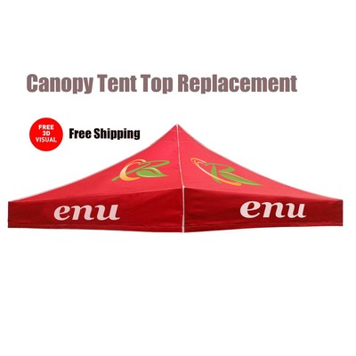 Free Shipping 10 x 10 Canopy Tent Top Replacement