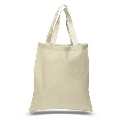6 oz Organic Cotton Canvas Tote Bag
