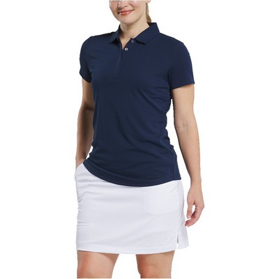FootJoy® Women's Jacquard Short Sleeve Shirt