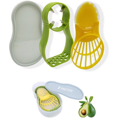 Keeper for Avocado, Container Saver Holder for Avocado Storage Set Kitchen Tool (3 in 1)