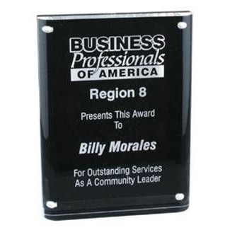 6" x 8" Magnetic Acrylic Award