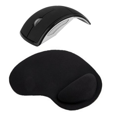 Promotek iBank® 2.4GHz Wireless Mouse + Wrist Rest Mouse Pad