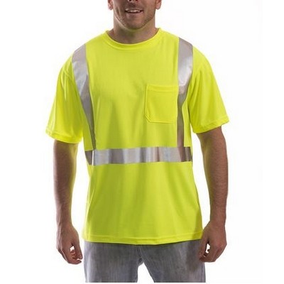 Job Sight™ Lime Green Short Sleeve T-Shirt