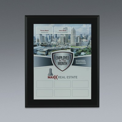 Perpetual Matte Black 10x13 Plaque C