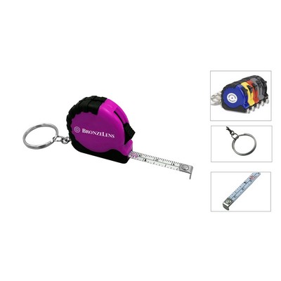 Custom Tape Keychain Measuring