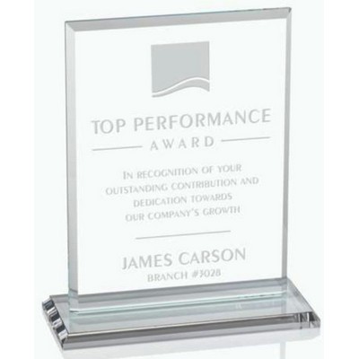 Calypso Award w/Clear Base (4"x6")