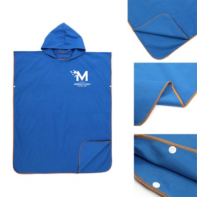 Custom Microfiber Hooded Beach Towel