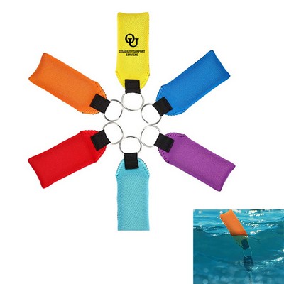 Foam Neoprene Floating Keychain Waterproof Floatable