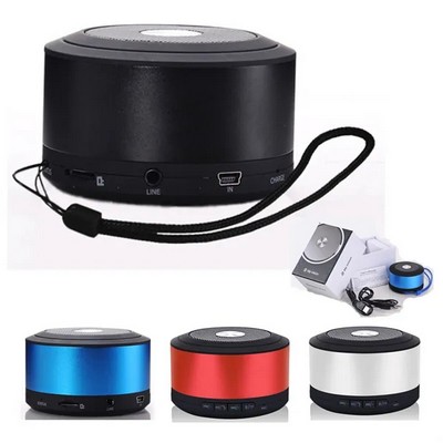 Aluminum Bluetooth Speaker - Classic Round