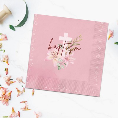 3ply Foil Stamped Beverage Napkins