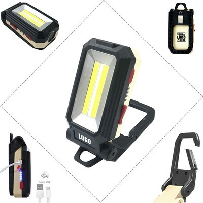 Multi-Functional COB Flashlight w/Stand